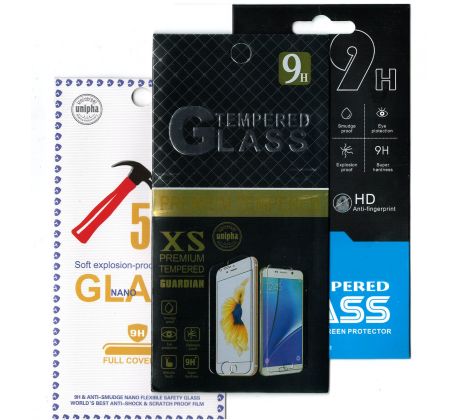 Tvrzené sklo 3D carbon iPhone 11 Pro, XS, X